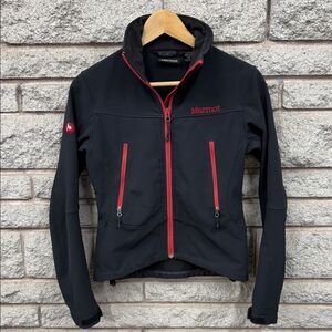 Marmot Women's Black and Red Performance Jacket